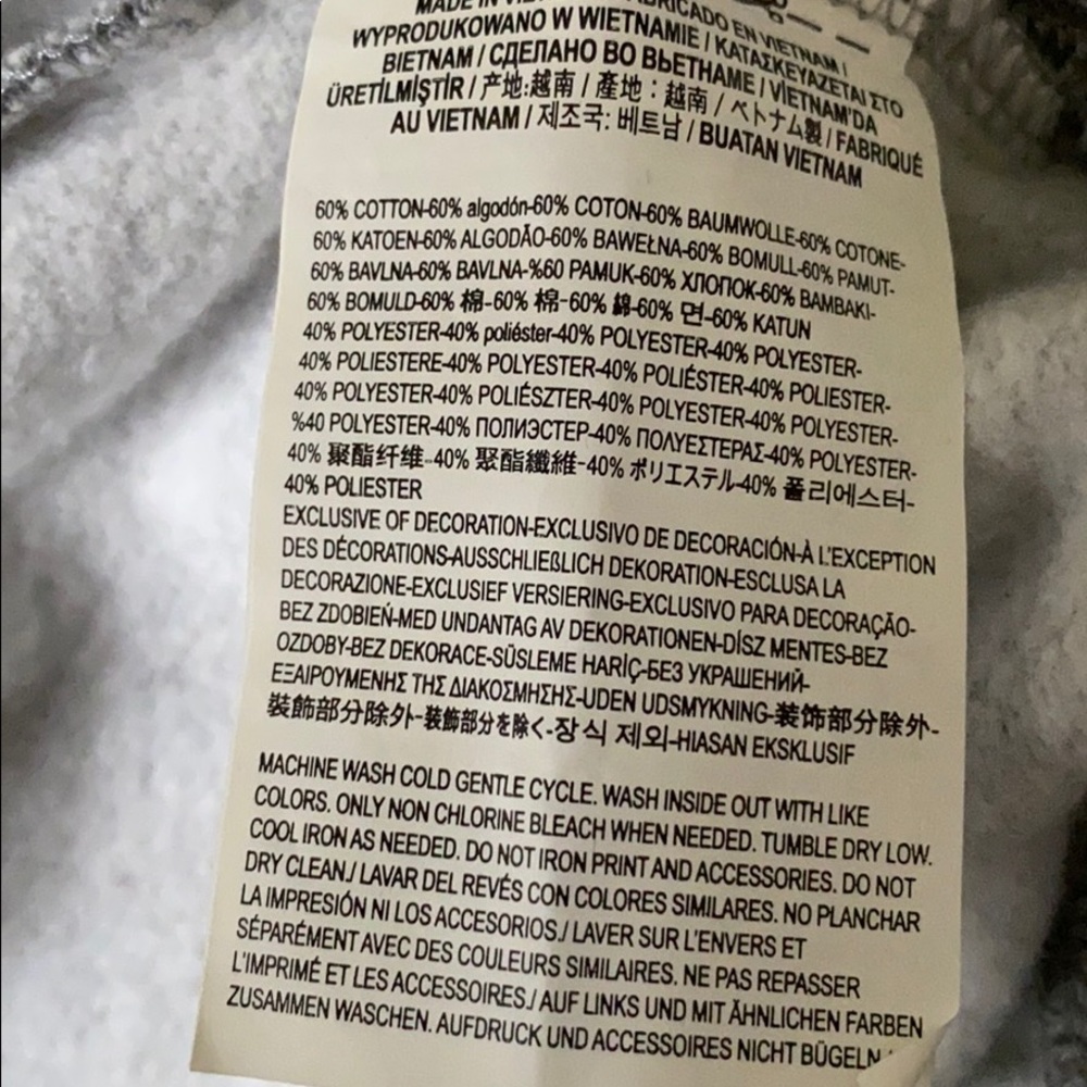 VANS After Dark Crew Women’s Hoodie Pullover Grey VN0A4BGBGRH - Picture 8 of 8